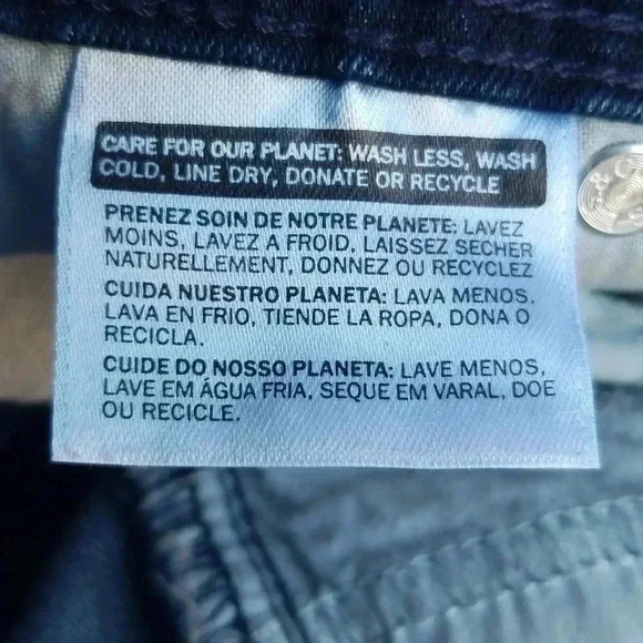 Levi's perfectly Slimming 512 straight leg jeans 12M w31 l32 - Picture 11 of 11